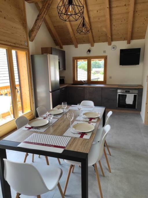 L'Echappee Belle En Montagne - Site Location-Chalet Mieussy Kültér fotó