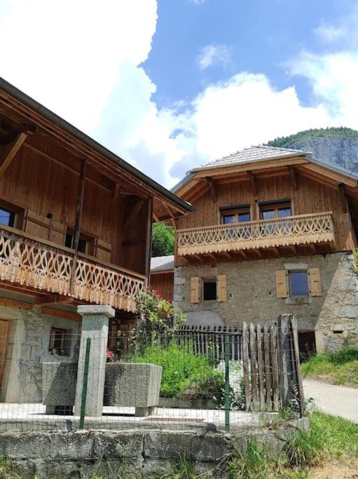 L'Echappee Belle En Montagne - Site Location-Chalet Mieussy Kültér fotó